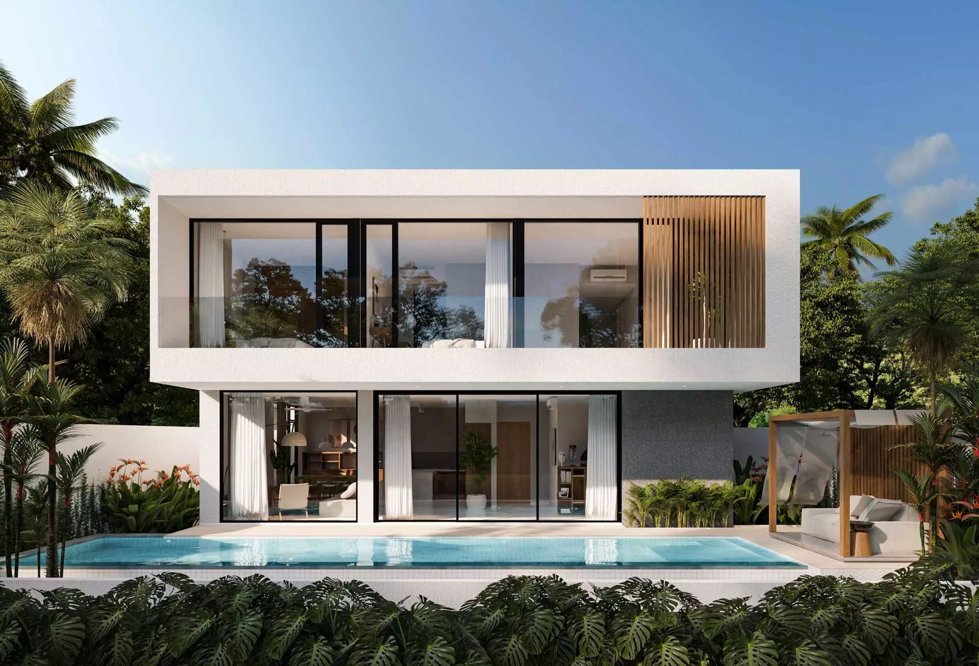 EXCLUSIVE 3 BEDROOM VILLA FOR SALE LEASEHOLD IN BUMBAK UMALAS BE-724 